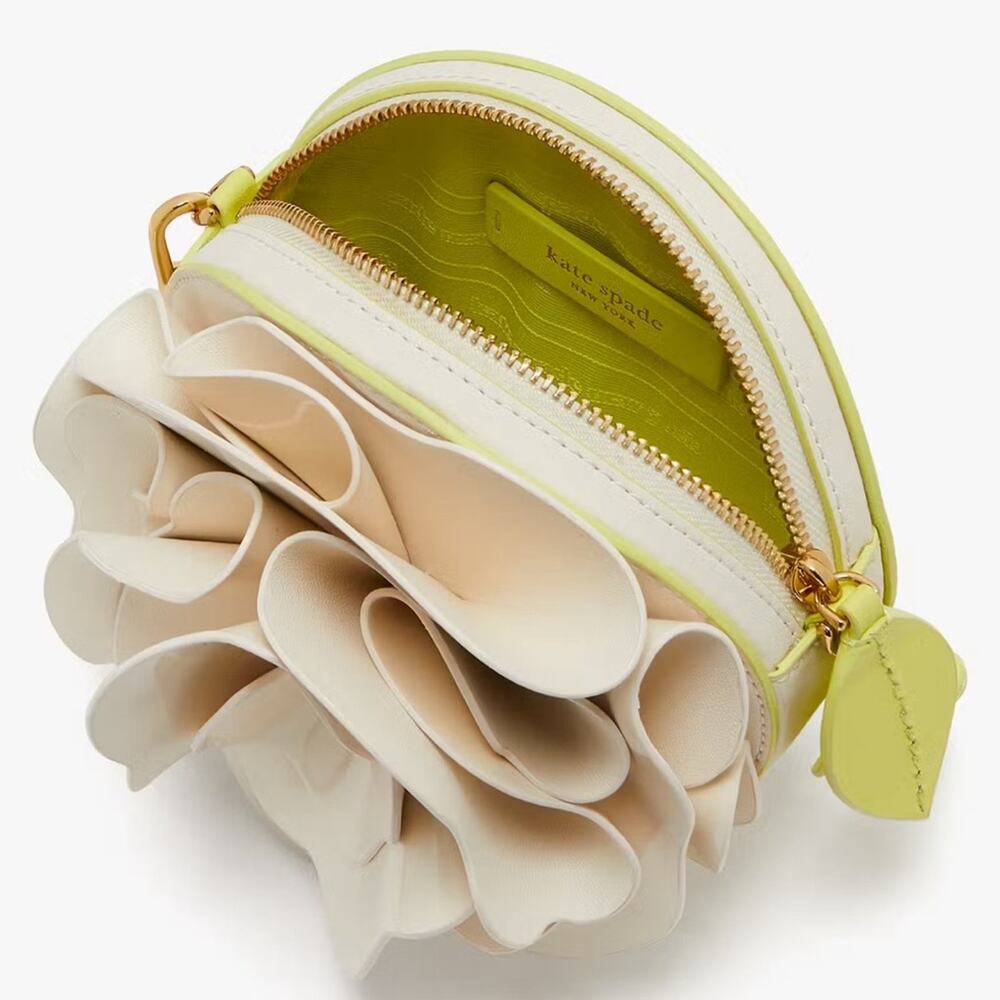 NWT Kate Spade Flora Patent Leather 3d Wristlet Purse - Picture 2 of 6